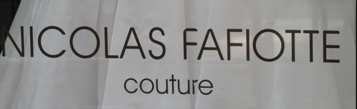 Robe de createur nicolas fafiotte lyon 