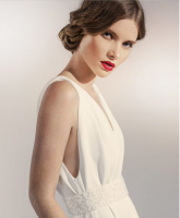 Robe de mariée dos nu et dentelle à Lyon 2